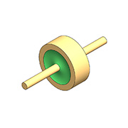 50Ω karakteristik empedans - tek çekirdekli düz kafa